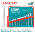 12Pcs Combination Spanner Set THT1022121