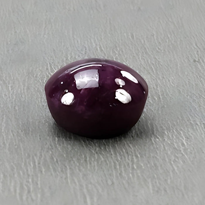 14.50cts Natural Untreated Star Ruby Gemstone Oval Shape Cabochon 13.5*11.5mm