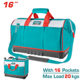 16'' Tools Bag with reinforced base. THT16163