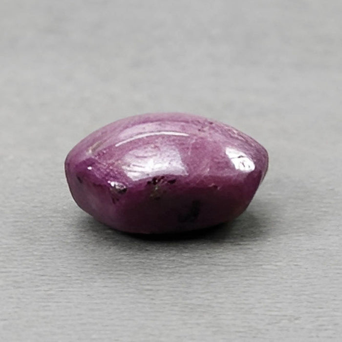 25.85cts Natural Untreated Star Ruby Gemstone Hexagon Shape Cabochon 18*15.5mm