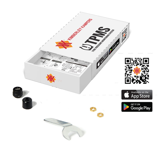 2x Pack - Kimberley Kampers Tyre Pressure Monitoring System (TPMS)
