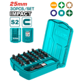 30 Pcs 25mm impact screwdriver bits set TACSD18306