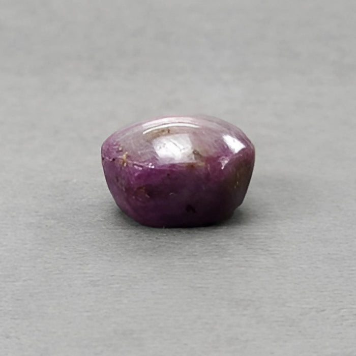 31.65cts Natural Untreated Star Ruby Gemstone Hexagon Shape Cabochon 17.5*14mm