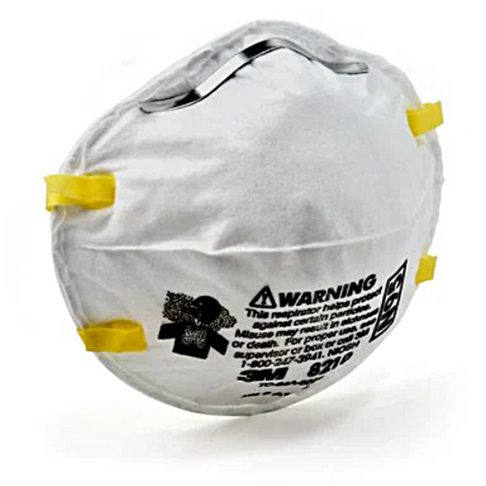 3M™ Particulate Respirator 8210, N95 Mask 20 EA/Box or 160 EA/Case (8 Boxes)