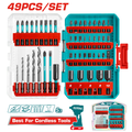 49 Pcs impact screwdriver bits set TACSDL24906