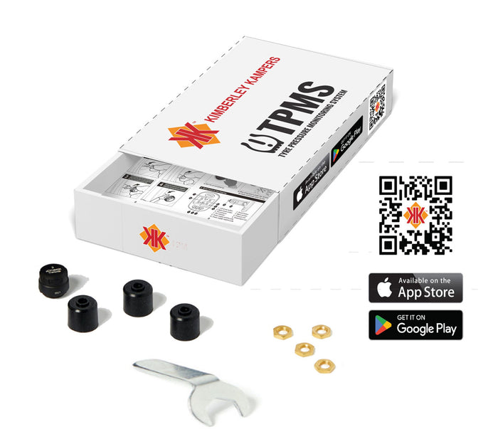 4x Pack - Kimberley Kampers Tyre Pressure Monitoring System (TPMS) (Copy)