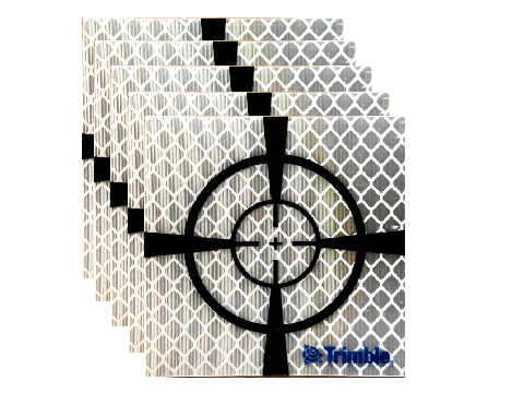 5 Pack of Trimble 60mm Reflective Targets