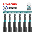 6 Pcs impact magnetic nut set TAC2765061