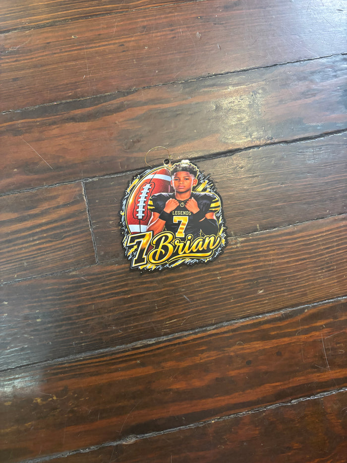 Acrylic sports pin