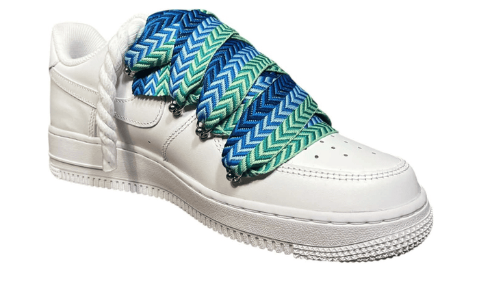 Nike Air Force 1 White Blue Rope Lanvin NIKE Air Force 1