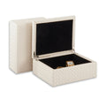 Anastasia Trinket Box, Beige