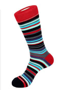 Aqua Red Stripe
