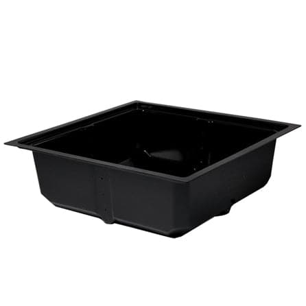 A TAS Aquaponics Easy-Reach 50 Gallon Grow Bed on a white background.
