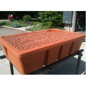 AquaBundance Sleek Aquaponics Grow Bed – Flood and Drain - Aquaponics For Life