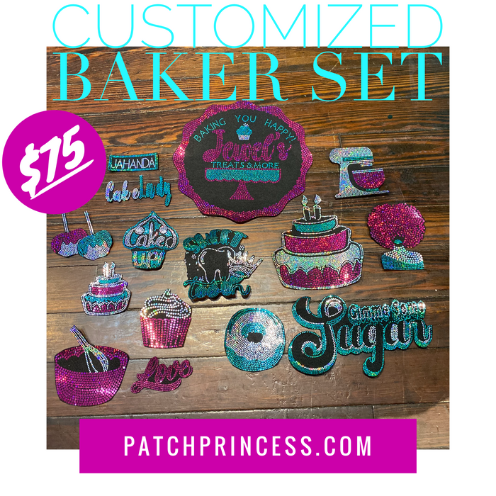 BAKER JACKET BAG 15 PATCH SET