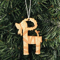 Baltic birch ornament - Jul Bock Goat