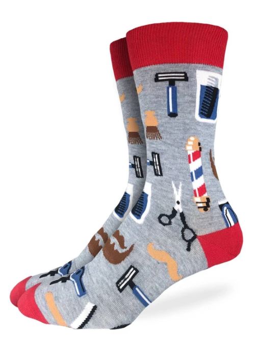 Barber Shop Socks