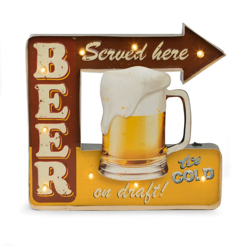 "Beer Served Here" Sign