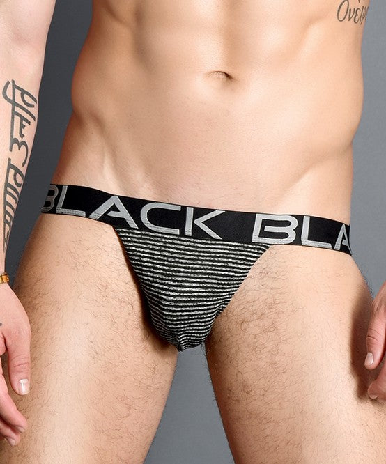 Black Collection Modern Stripe Jock