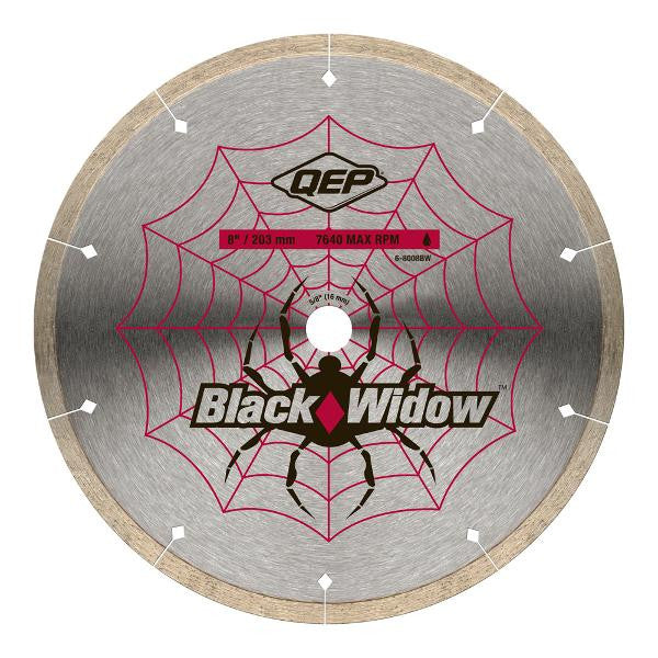 Black Widow 8" Premium Diamond Tile Blade