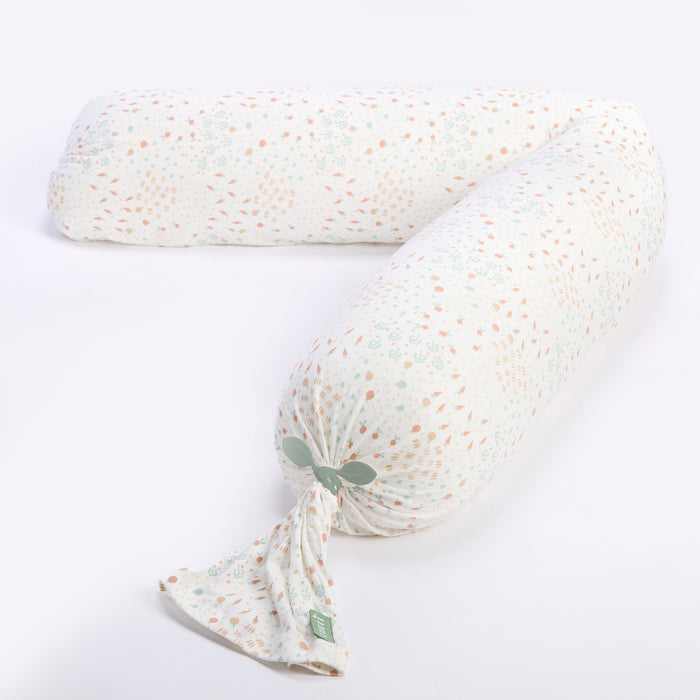 The Good Life Pregnancy Pillow on a white background