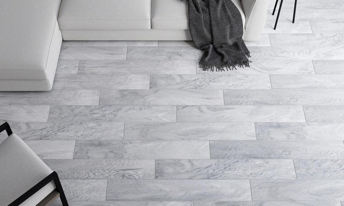 Blue Ridge Grey 8x48 Porcelain Plank Tile