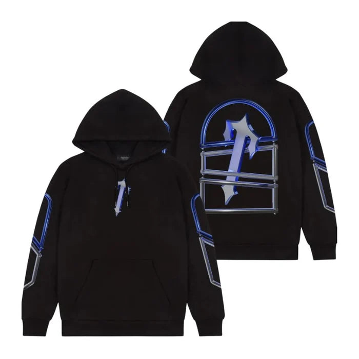 Bluza Trapstar DIY Art of War Hoodie Black TRAPSTAR Bluzy