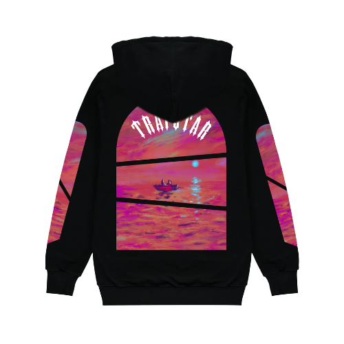 Bluza Trapstar X Dave Art of War Hoodie Black TRAPSTAR Bluzy