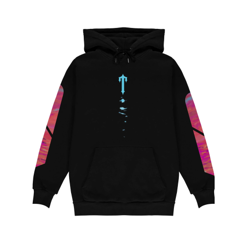 Bluza Trapstar X Dave Art of War Hoodie Black TRAPSTAR Bluzy
