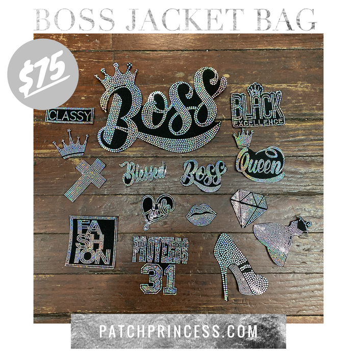 BOSS 15 PATCH JACKET BAG