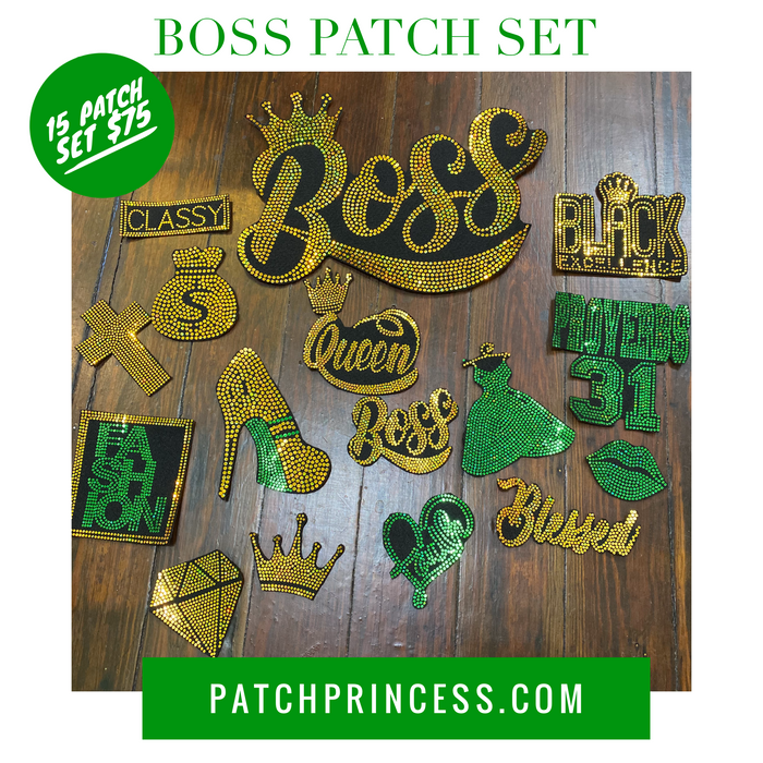 BOSS 15 PATCH JACKET BAG