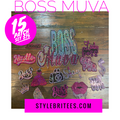 BOSS MUVA JACKET BAG 15 PATCH SET