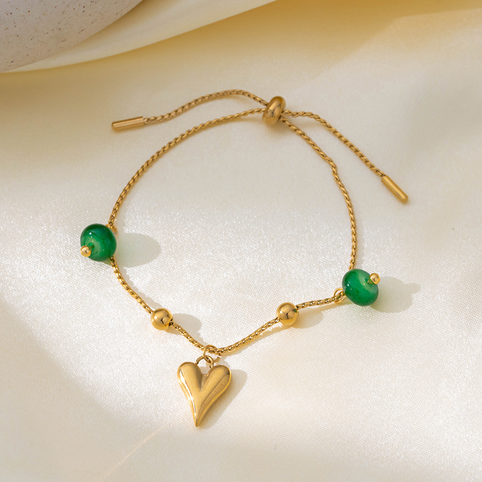 Brazalete Con Detalles Verdes