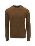 Brick Stitch V Neck Sweater