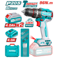 Brushless cordless impact drill 96nN.m 20V TIDLI20968