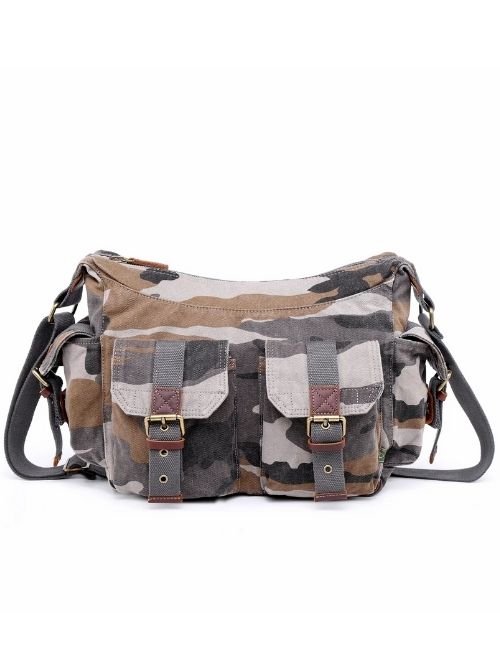 Camo Messenger Bag