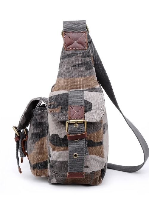 Camo Messenger Bag