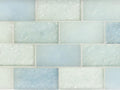 Caribbean Bricks Glass Mosaic Tile 11x10 Sheet