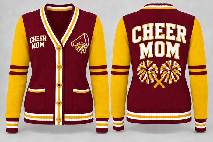 CHEER MOM Cardigan
