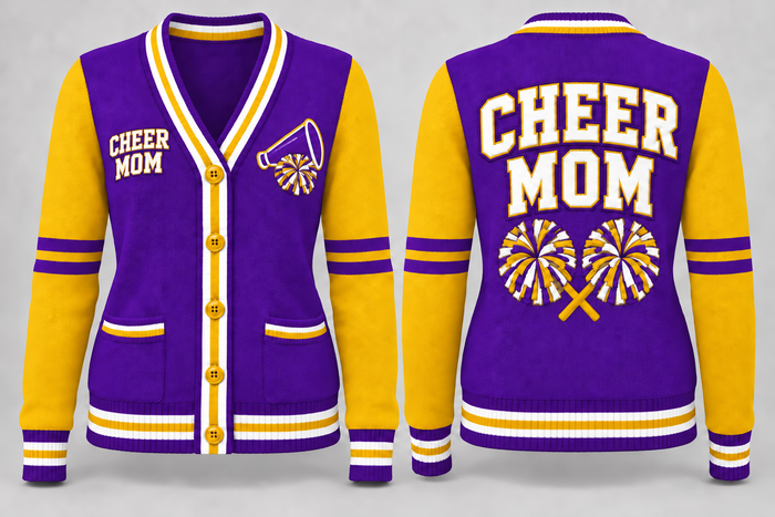 CHEER MOM Cardigan