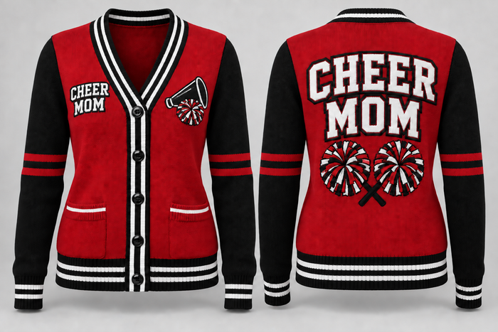 CHEER MOM Cardigan