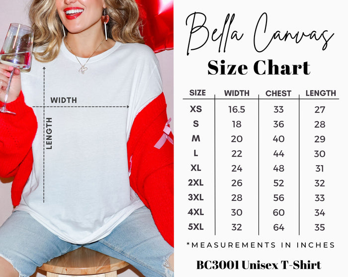 Cherry Bows Valentine's Day Graphic T-Shirt