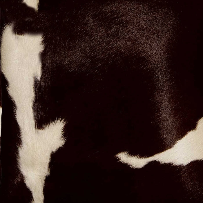 Chocolate & White Cowhide Pillow Set