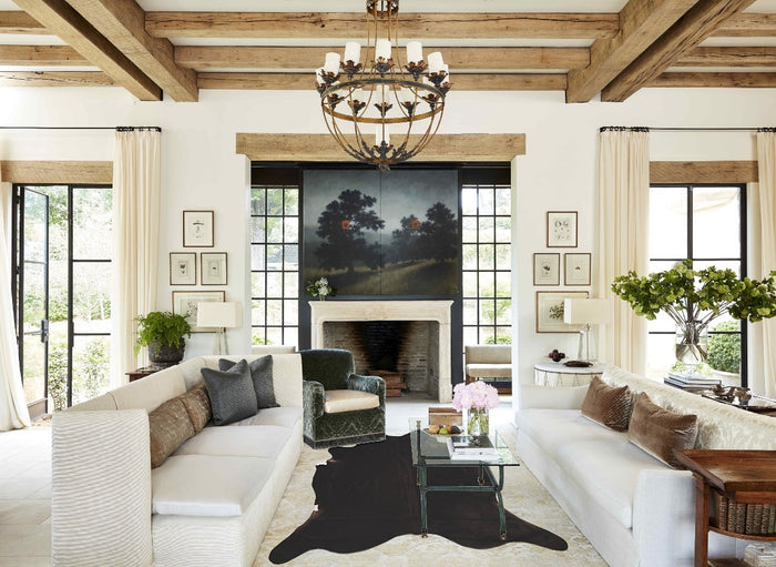 Chocolate Cowhide Rug #B10337