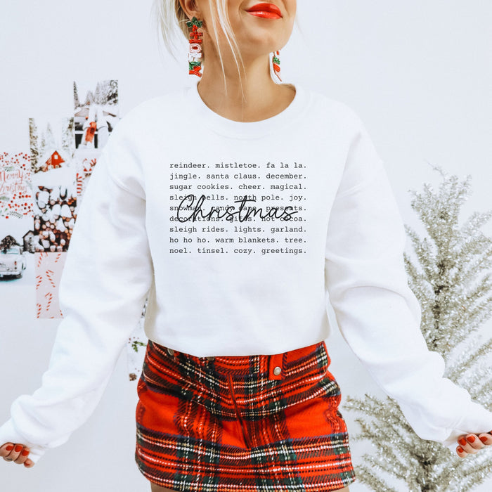 Christmas Definition Women's Sweatshirt - Trendznmore