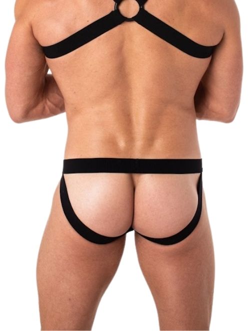 Circuit Jockstrap Black