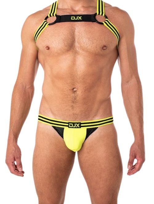 Circuit Jockstrap Safety Yellow
