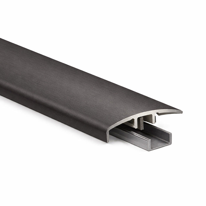 Coal Harbor Achro Grey Vinyl 3-in-1 Transition Molding