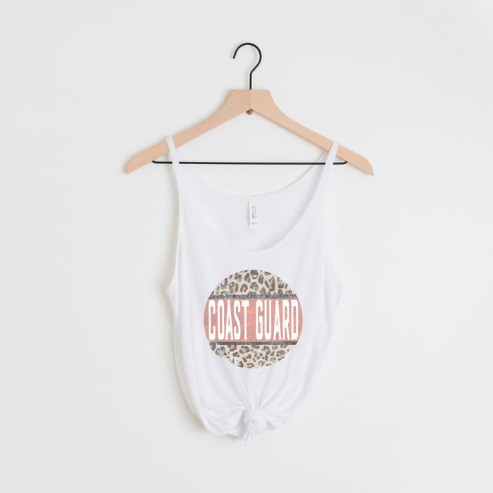 Coast Guard Cheetah Tank Top - Trendznmore
