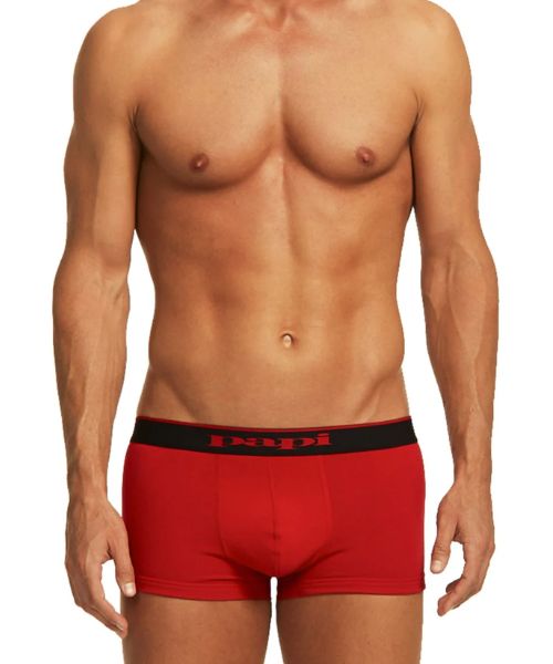 Cotton Stretch Solid Trunk - Red